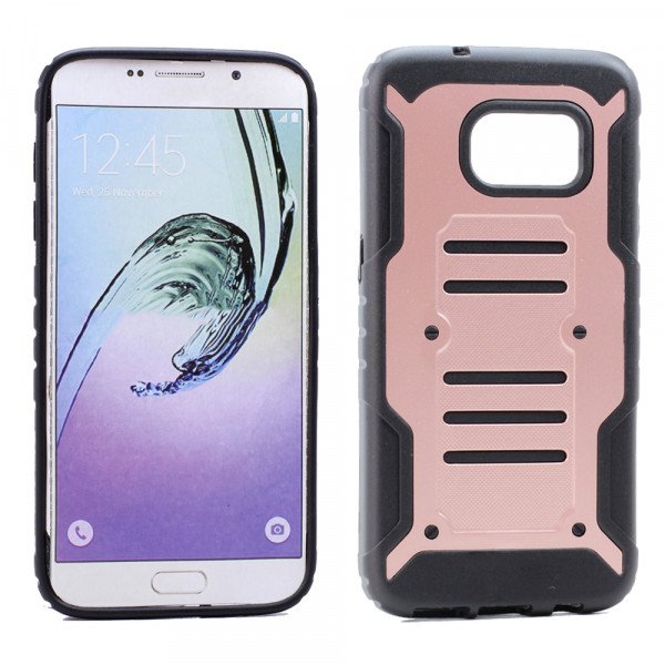 Wholesale Samsung Galaxy S7 Cool Hybrid Case (Rose Gold)
